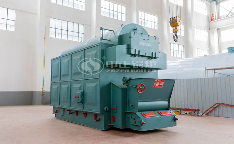 4 tph DZL biomass-fired fire tube boiler project for food industry